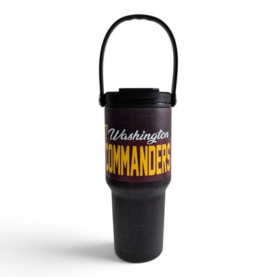 Washington Commanders Pegasus 24oz. Speckled Gradient Stainless Steel Dual Top Water Bottle