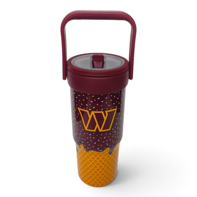 Washington Commanders Pegasus 32oz. Ice Cream Logo Cone Stainless Steel ProCarry Tumbler