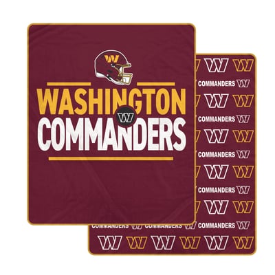 Washington Commanders Pegasus Campaign Double-Sided 60" x 70" Ultra Cozy Blanket
