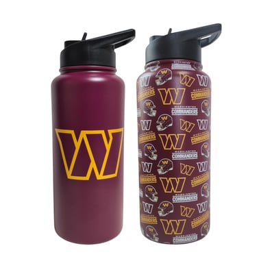 Washington Commanders Pegasus Game Day Duo 41oz. Stainless Steel Water Bottle Set