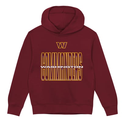 Washington Commanders Outerstuff Preschool Field General Fleece Hoodie - Burgundy