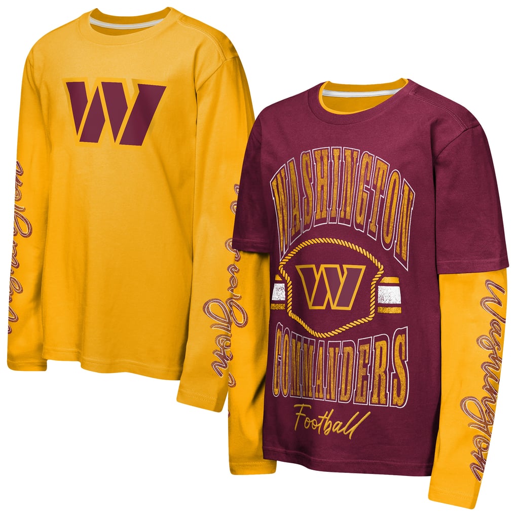  Washington Commanders Outerstuff Preschool Motion Combo Set  - Burgundy/Gold