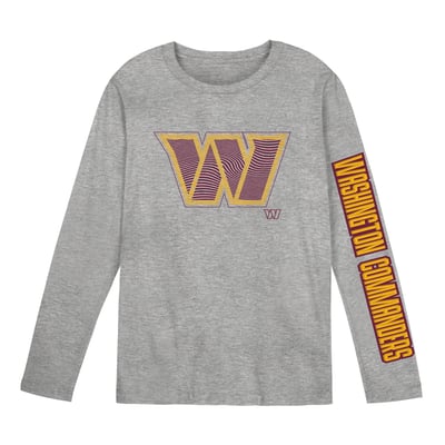 Washington Commanders Outerstuff Preschool Air Raid Long Sleeve T-Shirt - Gray