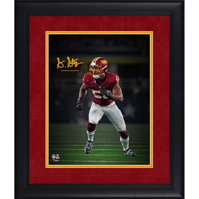 Sonny Styles Washington Commanders Facsimile Signature Fanatics Authentic Framed 11" x 14" Spotlight Photograph