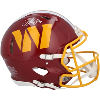 Terry McLaurin Washington Commanders Autographed Fanatics Authentic Riddell 2026 Speed Authentic Helmet 