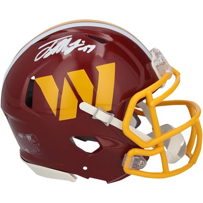 Terry McLaurin Washington Commanders Autographed Fanatics Authentic Riddell 2026 Speed Mini Helmet 