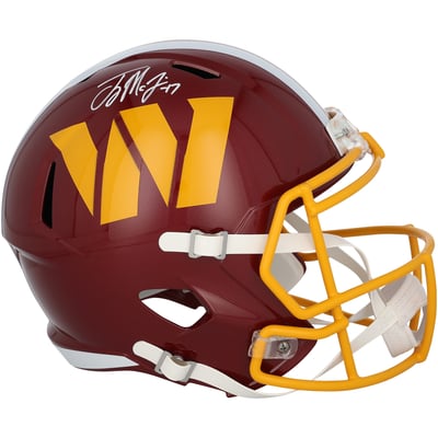 Terry McLaurin Washington Commanders Autographed Fanatics Authentic Riddell 2026 Speed Replica Helmet 