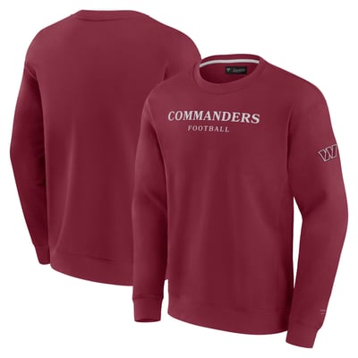  Washington Commanders Fanatics Unisex Elements Unlimited Fleece Pullover Sweatshirt - Burgundy