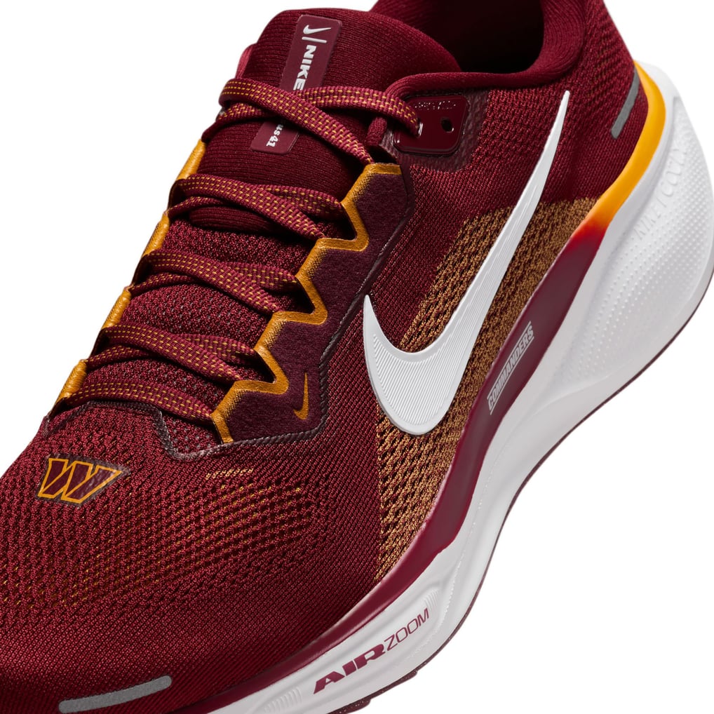 Unisex Washington Commanders Nike Burgundy Zoom Pegasus 41  display picture 1