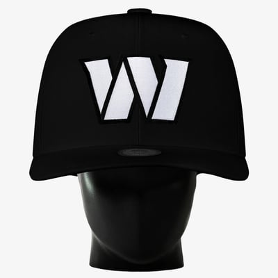 Washington Commanders Noggin Boss Unisex Big Hat - Black