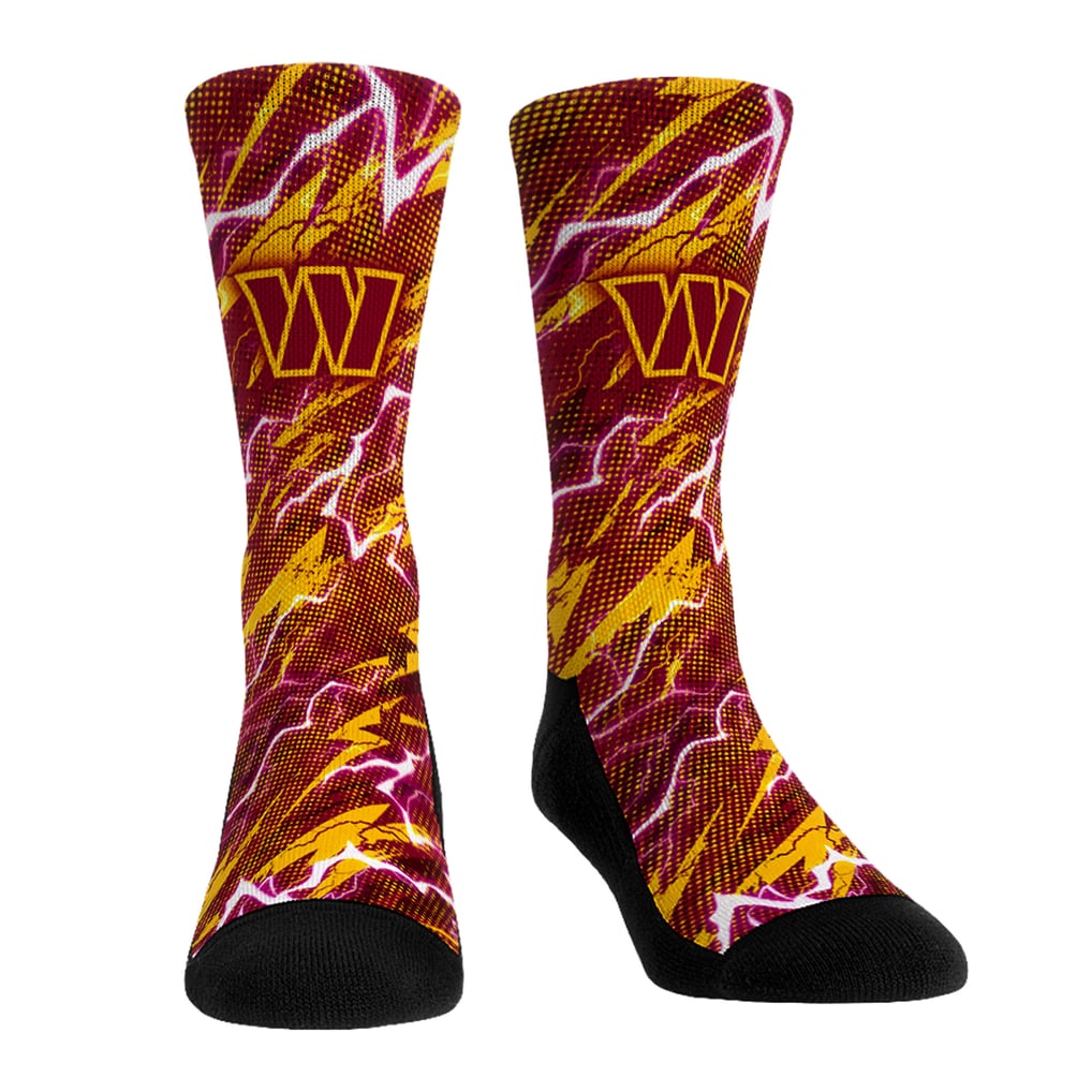 Washington Commanders Rock Em Unisex Team Tones Three-Pack Crew Socks