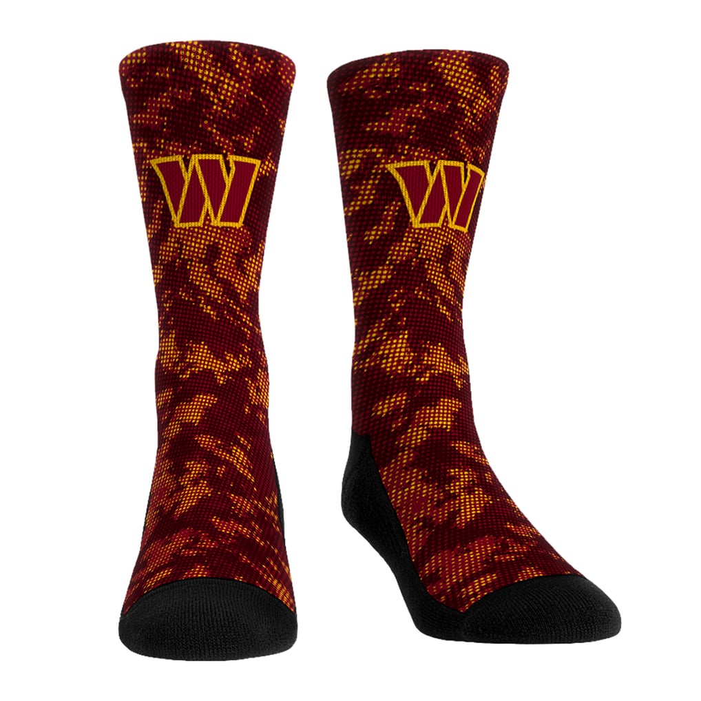 Washington Commanders Rock Em Unisex Team Tones Three-Pack Crew Socks
