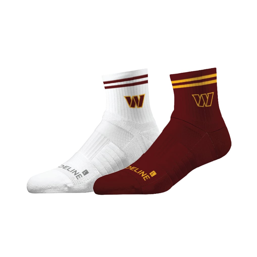 Washington Commanders Strideline Unisex Half Calf Socks Two-Pack Set
