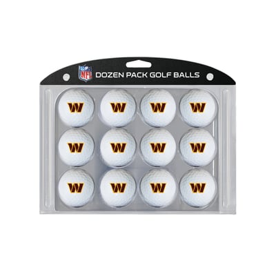 Washington Commanders 12-Pack Team Golf Ball Set