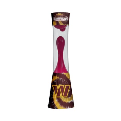 Washington Commanders 17" Tie-Dye Magma Lamp with Bluetooth Speaker