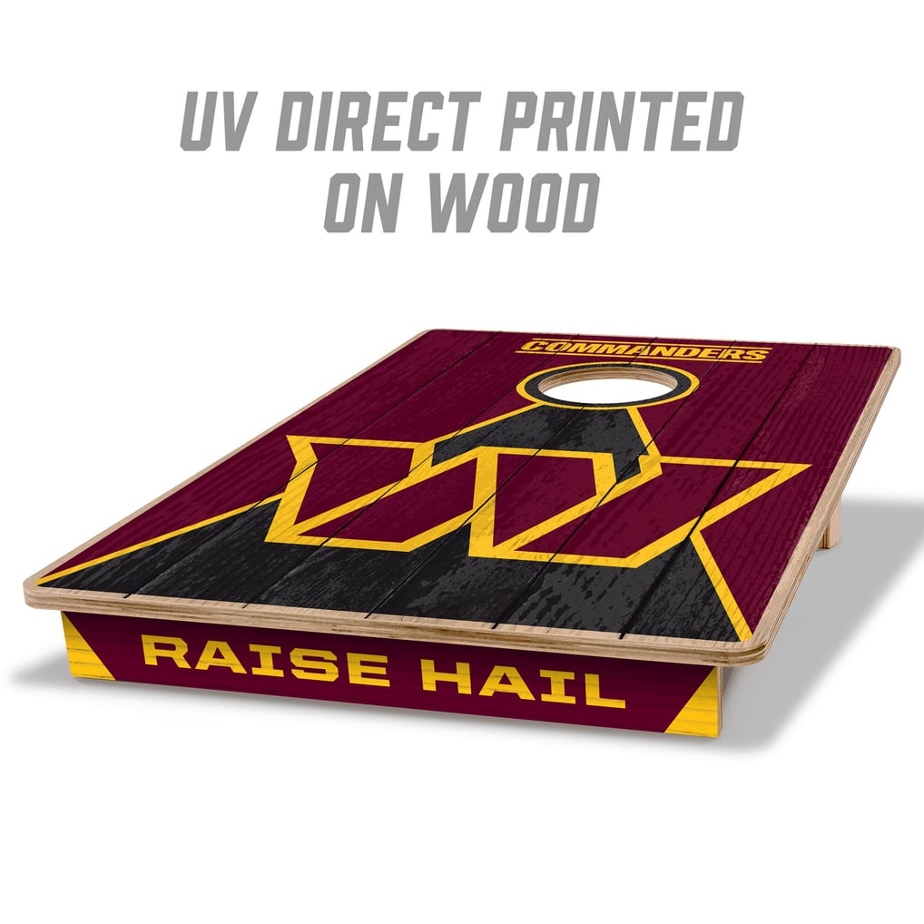Washington Commanders 2' x 3' Cornhole Game with Bags