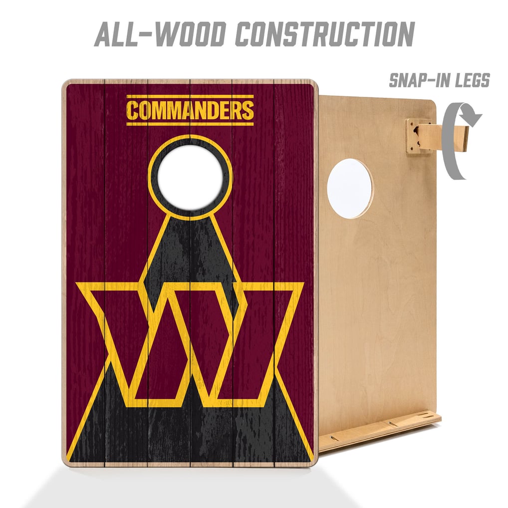 Washington Commanders 2' x 3' Cornhole Game with Bags