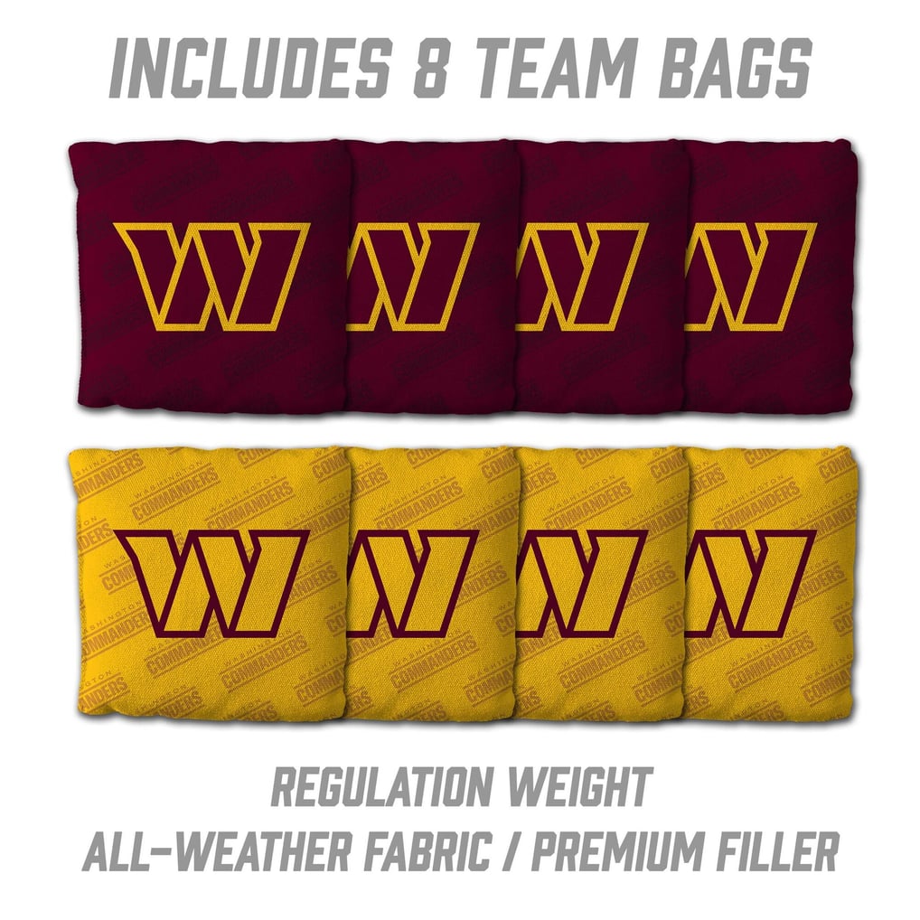 Washington Commanders 2' x 3' Cornhole Game with Bags