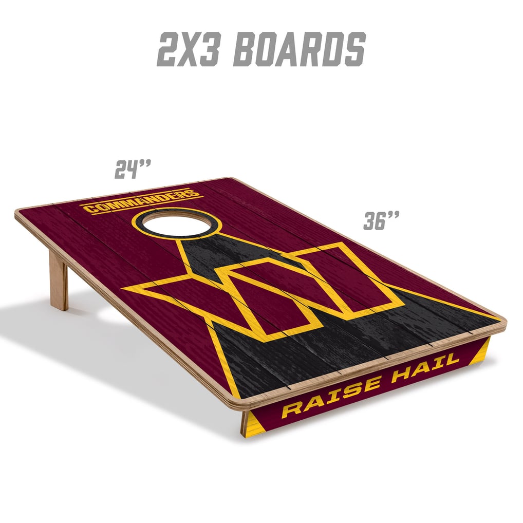 Washington Commanders 2' x 3' Cornhole Game with Bags