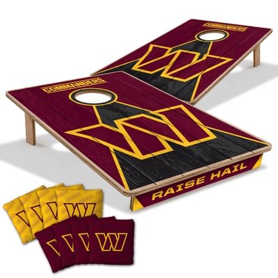 Washington Commanders 2' x 3' Cornhole Game with Bags