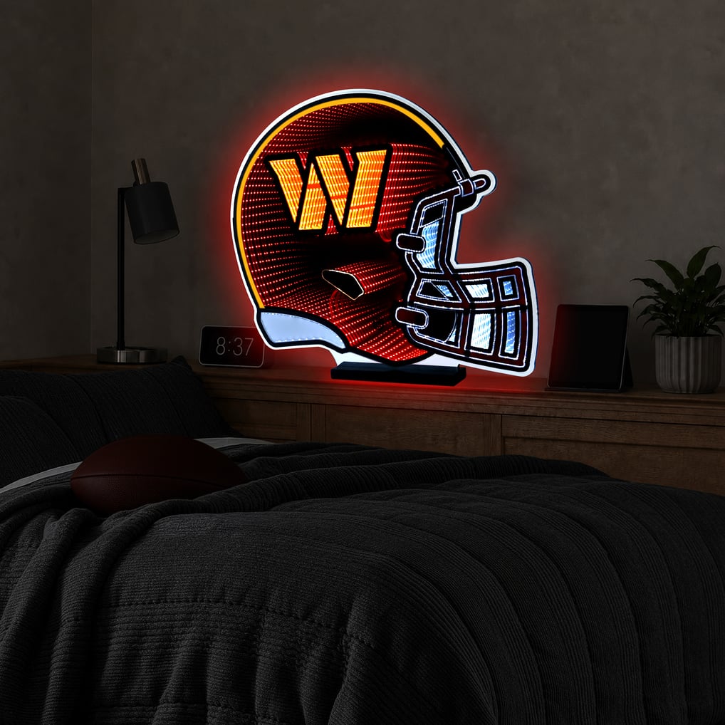 Washington Commanders 24" Helmet LED Infinity Light