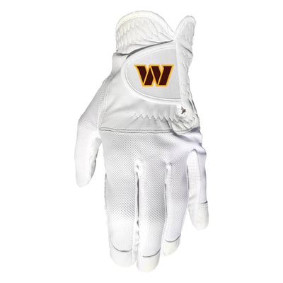 Washington Commanders Cool Mesh Cabretta Leather Golf Glove