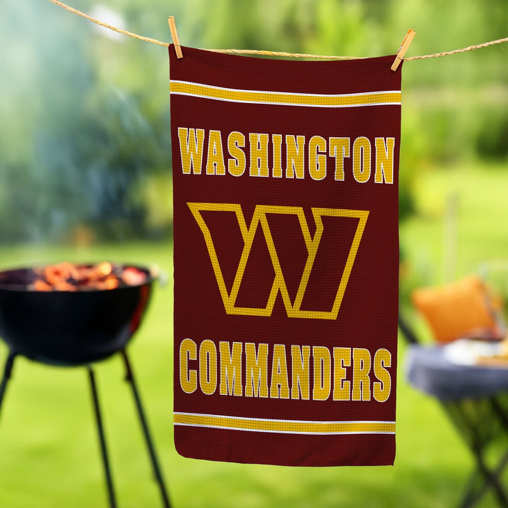 Washington Commanders Double-Sided Kitchen & Grill Towel