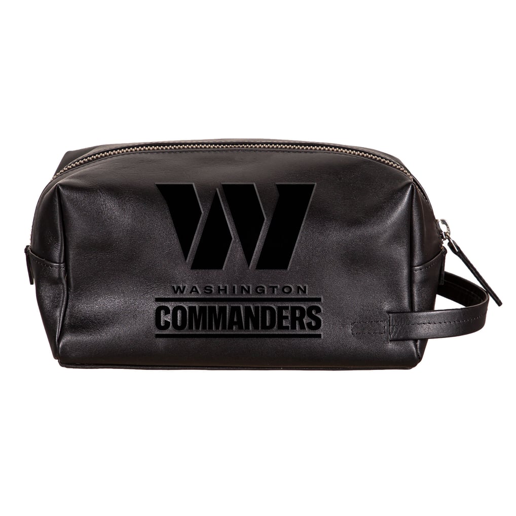 Washington Commanders Hybrid Leather Lined Dopp Toiletry Bag
