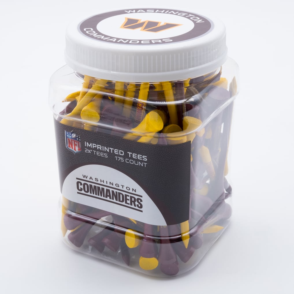 Washington Commanders Jar of 175 Tees