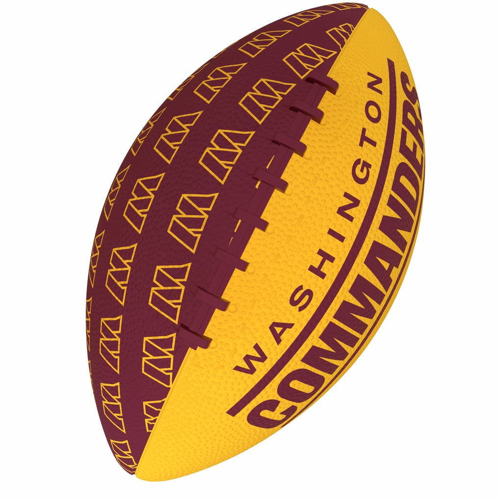 Washington Commanders Mini Rubber Football