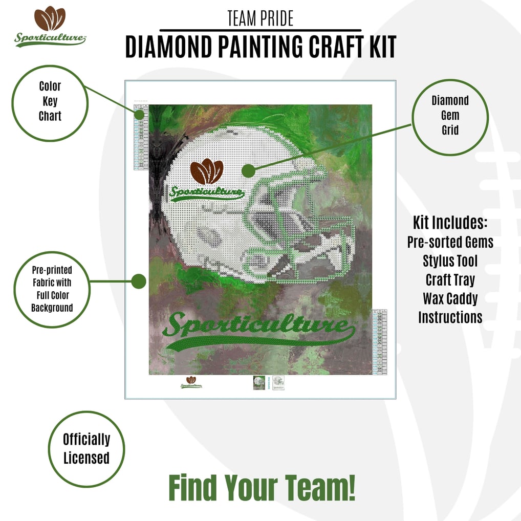 Washington Commanders Winter Truck Diamond Art Holiday Craft Kit