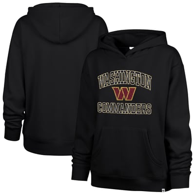  Washington Commanders '47 Women's Clarity Naomi Hoodie - Black