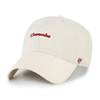 Washington Commanders '47 Women's Rope Script Clean Up Adjustable Hat - Natural