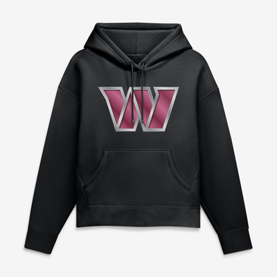 Washington Commanders Women's Forged Mascot Hoodie - Black