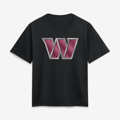 Washington Commanders Women's Forged Mascot T-Shirt - Black
