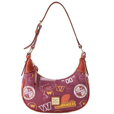Washington Commanders Dooney & Bourke Women's Slouchy Shoulder Bag