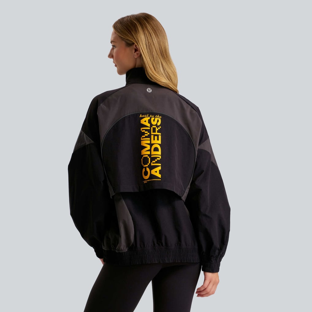 Washington Commanders lululemon Women's Ventilated Oversized Track Jacket - Black