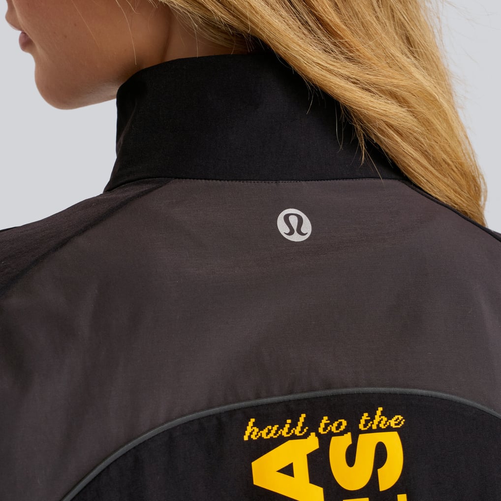 Washington Commanders lululemon Women's Ventilated Oversized Track Jacket - Black