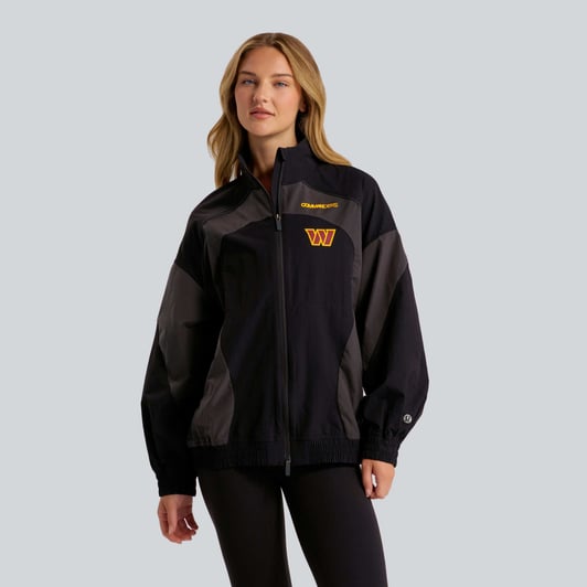 Washington Commanders lululemon Women's Ventilated Oversized Track Jacket - Black