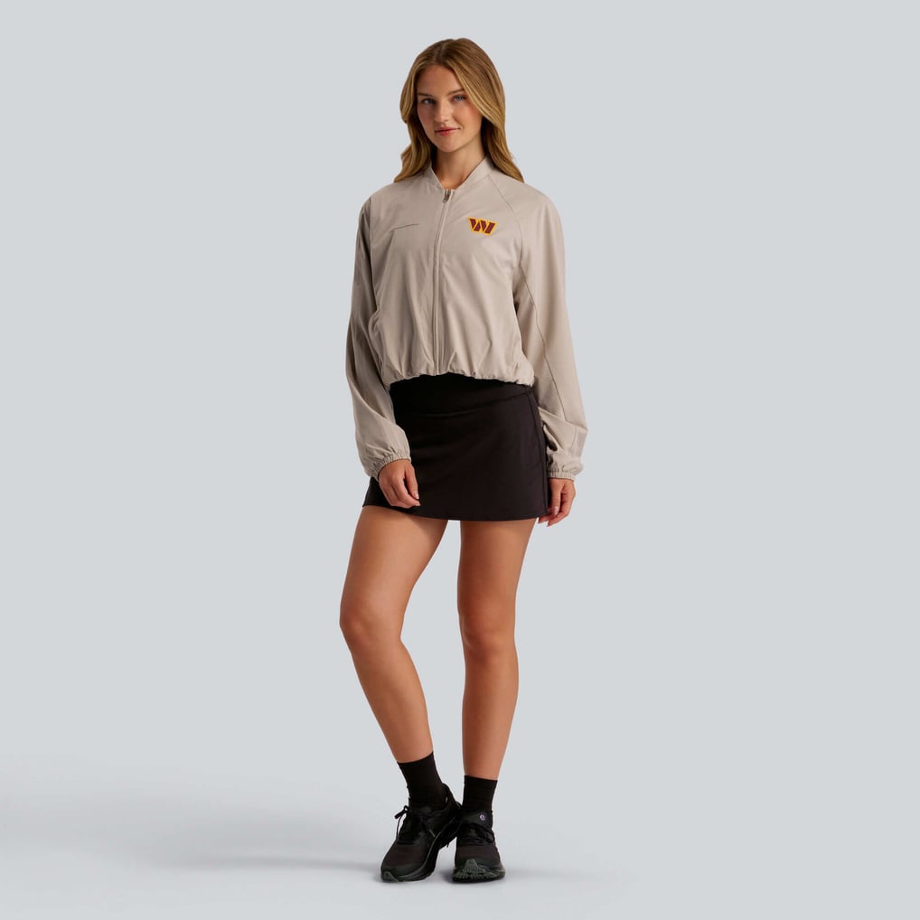  Washington Commanders lululemon Women's  Breezily Full-Zip Bomber Jacket - Downtown Tan