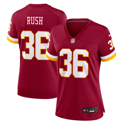 Darius Rush Washington Commanders Nike Women's Team Game Jersey - Burgundy