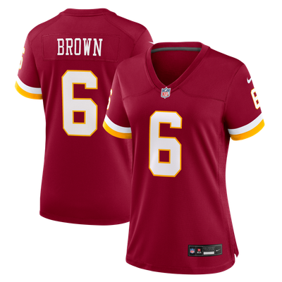 Dyami Brown Washington Commanders Nike Women's Team Game Jersey - Burgundy
