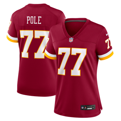 Esa Pole Washington Commanders Nike Women's Team Game Jersey - Burgundy