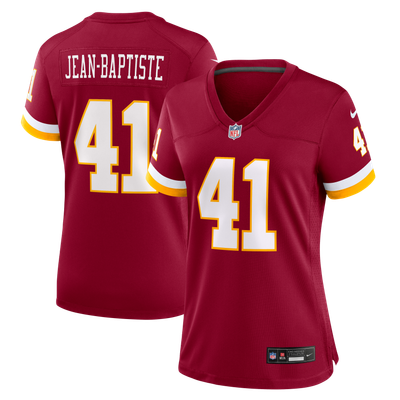 Javontae Jean-Baptiste Washington Commanders Nike Women's Team Game Jersey - Burgundy