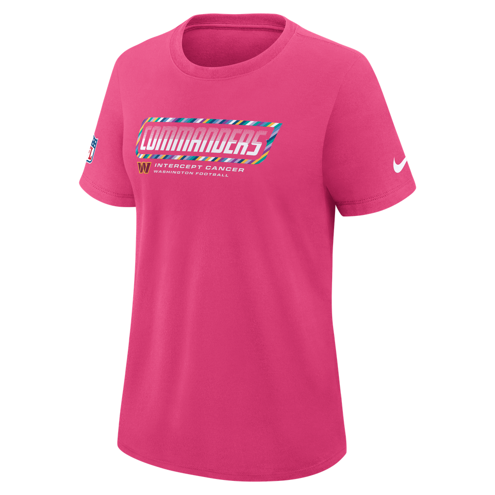 Women's Washington Commanders Nike Pink 2026 NFL Crucial Catch Tri ...