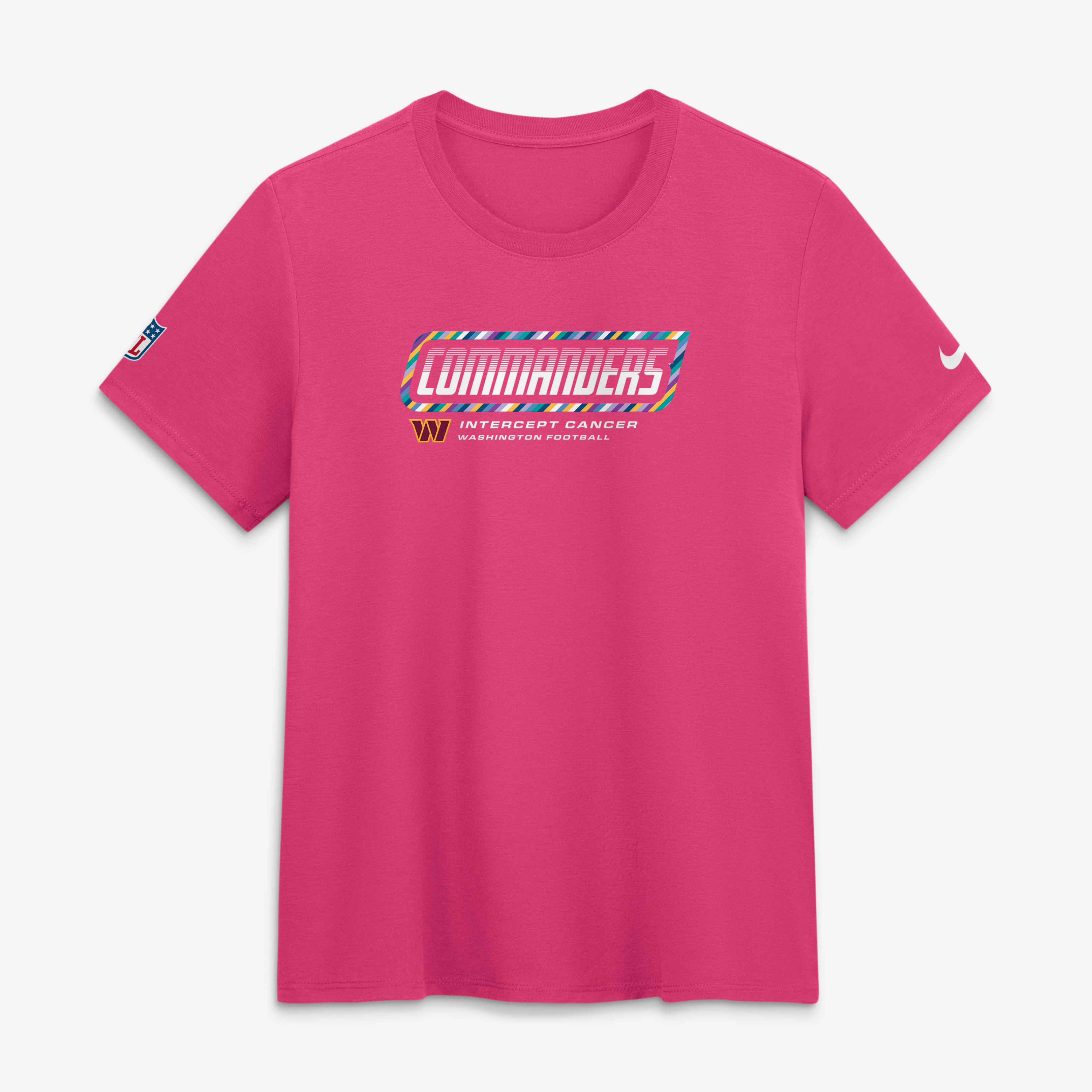 Women's Washington Commanders Nike Pink 2026 NFL Crucial Catch Tri ...