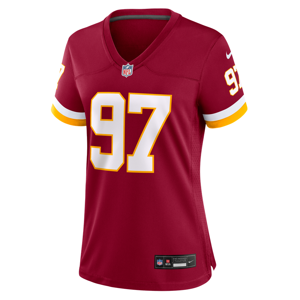 Tim Settle Jr. Washington Commanders Nike Women's Team Game Jersey - Burgundy