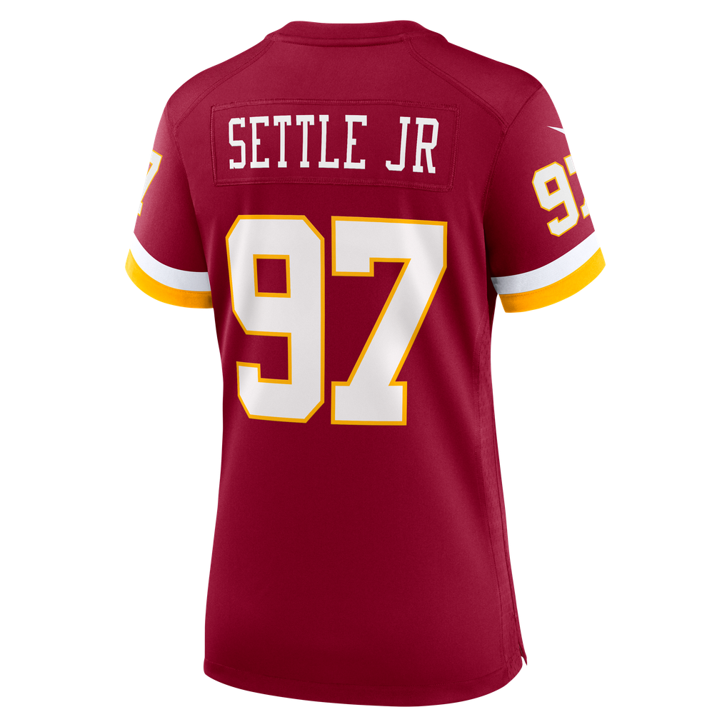 Tim Settle Jr. Washington Commanders Nike Women's Team Game Jersey - Burgundy