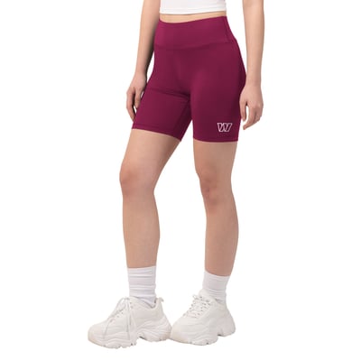 Washington Commanders Starter Women's Biker Shorts - Burgundy