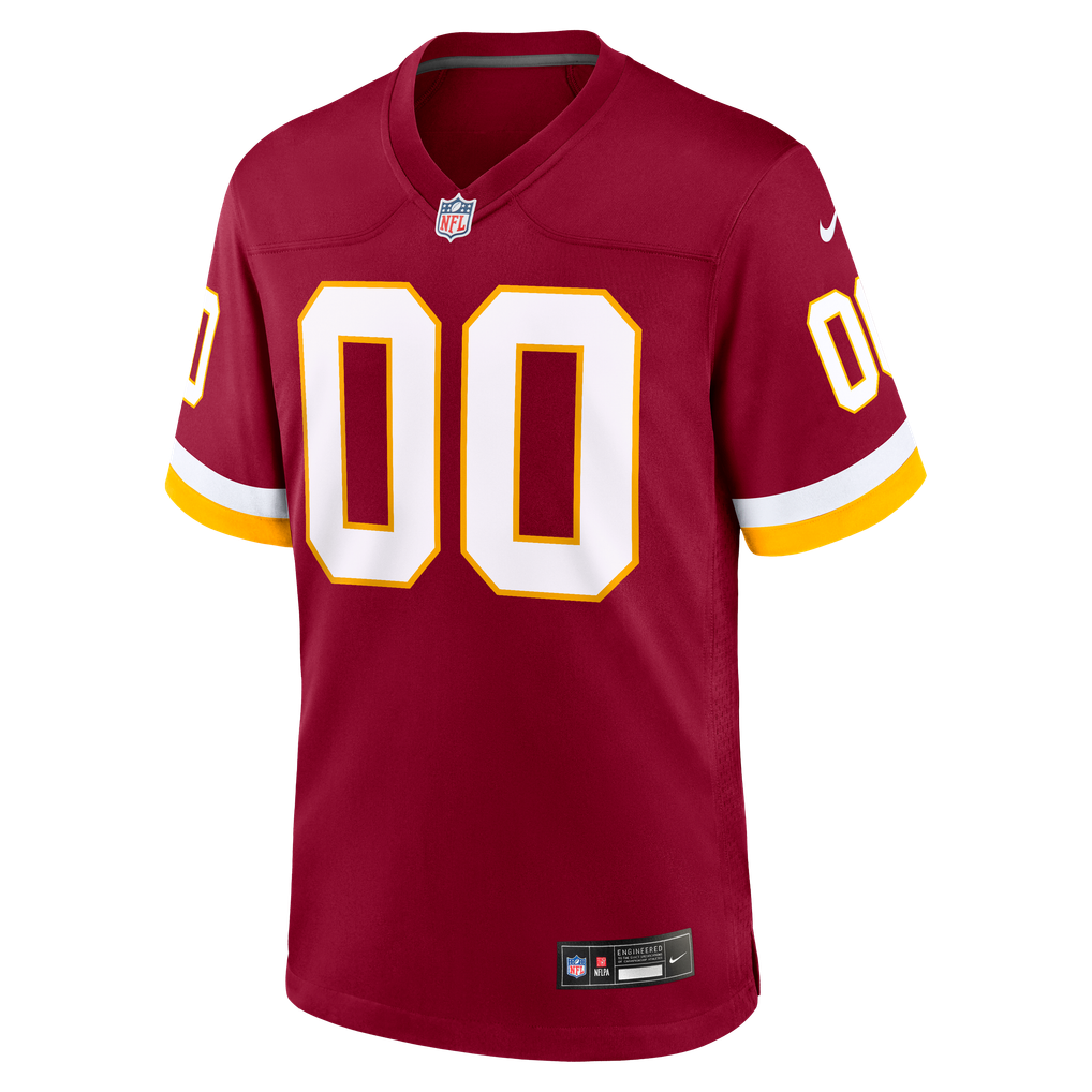 Washington Commanders Nike Youth Custom Game Jersey - Burgundy